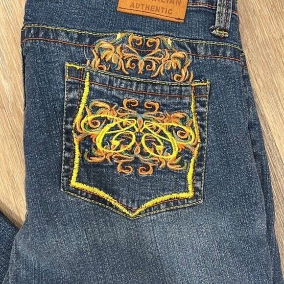 Coogi Australian authentic embroidered bootcut jeans - Picture 8 of 11
